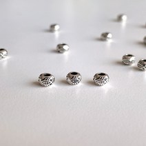 실버925 물고기 론델 팔찌만들기 DIY 재료 악세사리 비즈 공예 악세사리 염주 부자재