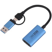 캡쳐보드 Win PC 게임 스트리밍 라이브 방송 교육용 비디오 캡처 카드 HD to USB 3.0 C타입 오디오 녹음기 4K 1080P 60Hz, [01] USB3.0 60Hz