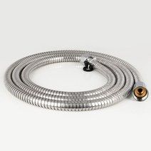 스텐 샤워줄 샤워호스 메탈호스 황동 너트동 2M, 단품