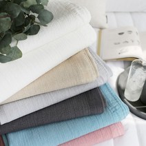 쿨링 100% 풍기인견 목화솜 충전 친환경 시원한 여름 패드 (6컬러) S Q K 사이즈, 블루