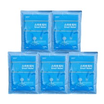 스마트워터 200g 5개세트 + em팩 토양 수분 보습제 보습 가뭄 스트레스 해소 건조 열과 병해 방지, 5개