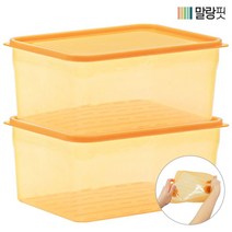 생활엔 [생활엔]말랑핏 차곡차곡 식재료 보관용기 2950ml X 2P