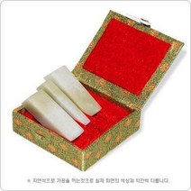 송정필방 동강석세트(5푼)두인 케이스 포함 전각돌