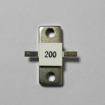 플랜지 장착 저항기 250 와트 200 옴 DC-2.0Ghz RFR200-250 BeO 세라믹 고전력 더미로드