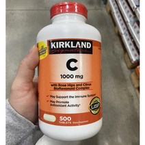 커클랜드 비타민C 1000mg 500캡슐 영양제 코스트코, 1병