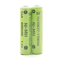 AAA 1.2V 재사용건전지 600mAh NI-MH충전지 배터리