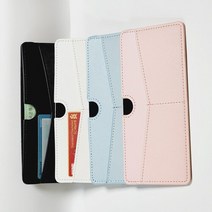 사피아노 오픈형 슬림 경량 라운딩 지갑 골프 캐디피 내기지갑, 분홍색