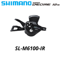 자전거구동계 deore xt slx sl m6100 m7100 m8100 shifter 레버 right 12 speed mountain bike mtb, 데오레 sl-m6100-ir