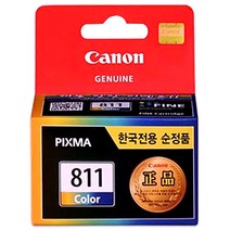 캐논 정품잉크 CL-811, 컬러(3 Color), 1개