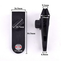 원터치타프 면 미니 타프 나일론 플라스틱 타포린 클램프 차양 그물 방수 천 텐트 클립 온실 설치 후크 울타리 확장 도구 1 50pcs, [01] Black, [04] 50 Pieces