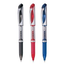 펜텔 에너겔 메탈 포인트 DX 중성펜 0.7mm BL57, 실버(A)／블랙 잉크