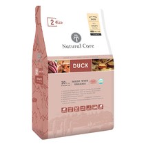 네츄럴코어 에코2 ECO2 유기농70% 오리고기 중간입자 애견사료 6kg
