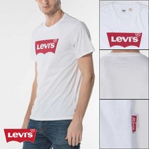 [리바이스]남여공용 배트윙 로고 반팔 티셔츠(17783-0140)