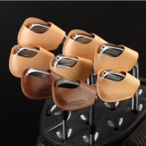 몽카바 자석 아이언 커버 세트( 기본9개로 구성), 베이지9개