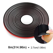 자동차창문수리 자동차창문수리도구 27mm 고무 자동차 씰 엣지 스트립 업그레이드 T 자형 씰링 스트립 자, 03 27mmx8m