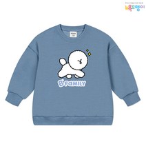 뉴욕꼬맹이 B패밀리 맨투맨(오버핏) 티셔츠 Y054