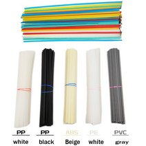 플라스틱 용접봉 용접 스틱 납땜 용품 25pcs/50pcs 2X5X200mm 범퍼 수리 ABS/PP/PVC/PE, 05 PP black 25pcs