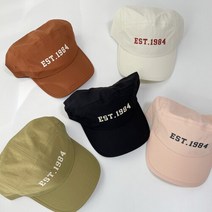 디작소 남여공용 무지 EST캠프캡 모자 야구모자