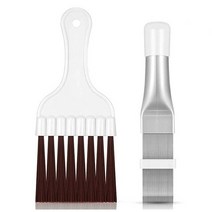 핀청소 도구 라디에이터 코일 빗 접는 브러시 콘덴서 가정용 에어컨 범용 Hvac, 03 1set