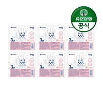 유한양행 [본사직영] 해피홈 SAFE365 비누 핑크포레향 (85g 3입)x6개, 단품
