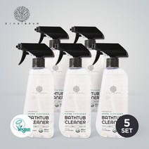 아이너바움 비건인증 아기 욕조클리너 세정제 99.9%향균 480ml 5개세트 312097, 단일속성, 5개