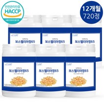 고함량 고농축 보스웰리아 정 65 인도산 보스웰릭산 식약처인증 유향, 6개