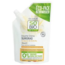 LEA NATURE 레아 네이처 쏘바이오 에코팩 슈그라스 위드 시어버터 샤워젤 650ml 3팩