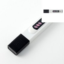 수질측정기 화이트 수질측정기 수질검사기 수질테스트 수질 디지털온습도계 수질분석 수질검사 PH측정