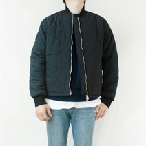 블루종 4온스 퀼팅 웰론 항공 점퍼 커플 숏패딩 (그레이색 아이보리색 블랙)