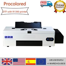티셔츠 섬유 프린팅 의류 패브릭 원단 인쇄기 procolored a3 dtf dx5 t, 팬더-1390 프린터, 협력사, 우리 플러그