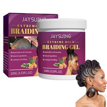 헤어 스타일링 브레이딩 젤 브레이드 컨디셔닝 엣지 젤 깔끔한 브레이딩 용품으로 길고, 없음