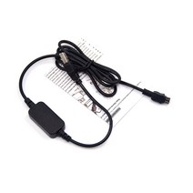 견고한 USB 전원 어댑터 케이블 AC L200 AC-L200 소니 호환 호환 DSC-HX200 DSC HX100 HDR-CX105 FDR-AX100, 한개옵션0