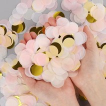 제이벌룬 컨페티 종이꽃가루, 로즈골드
