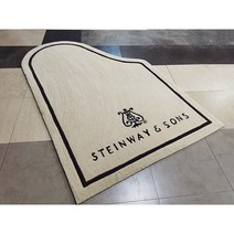 피아노방음매트 층간소음흡음 피아노방진매트 바닥 그랜드 바닥보호 매트 방음 타악기 미끄럼 의자매트 디지털 사각패드 카페트 패드 러그 공사 연습실패드, YAMAHA 베이지_1.6x1.7 미터(수직 버전)