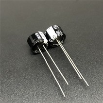 10Pcs/100Pcs 100 미크로포맷 16V NICHICON MA 시리즈 8x5mm 16V100uF 로우 프로파일 알루미늄 전해 콘덴서, [02] 100Pcs