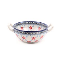 폴란드그릇 세라미카아티스티나 도자기 손잡이스프볼, 2098X