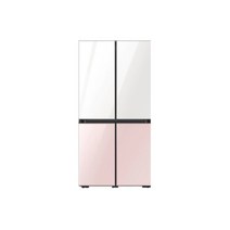 [하이마트] 삼성 비스포크 냉장고 4도어 프리스탠딩 RF85B9121AP (874L 글램화이트＋글램핑크)