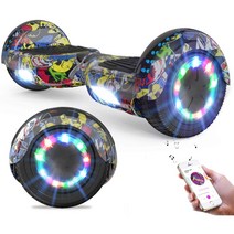 Cool & Fun LED블루투스 6.5인치 전동휠 전동투휠, 힙합