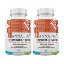 WELLNESS EXTRACT 웰니스 익스트렉트 에나토 토코트리놀스 125mg 비타민E 영양제 소프트겔 60정 2팩