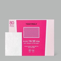 [토니모리] 각질 정돈 화장솜 80p, 옵션없음:옵션없음, 단품없음