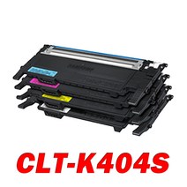 삼성전자 CLT-K404S 검정+노랑+빨강+파랑 4색세트 SL-C433 SL-C483W 재생토너