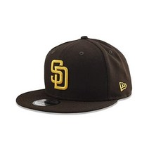 New Era 샌디에고 파드레스 브라운 9FIFTY 스냅백 프리 사이즈 One Size 브라운