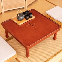 다용도테이블 접이식 다다미 밥 및 룸 가정용 캉 바닥 로우 베이 창 스퀘어 한국 테이블, [11] 80120 높이 32 새 까치