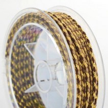 금사 은사 마크라메 실 재료 부자재 수제 다색 코튼 로프 금실 3 색 실 DIY 꼰 팔찌 짠 2mm, 6