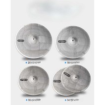 드럼 소음보드 충격흡수 연습실 타공판 원형 심벌즈, 14인치 하이햇 2피스 세트