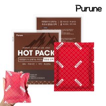 푸르내 프리미엄 파스형 깔창 여성 발 핫팩 2입 x 10개, 캠핑용 핫팩 180g x 30개