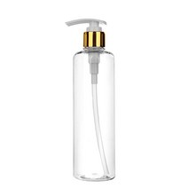 허브스프레이 금속디스펜서[로션펌프용기] 100~500ml, 1개, 300ml투명 골드캡