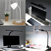 공부용스탠드 모니터램프 독서실책상등 책상전등 공부방스탠드 공시생 공부조명 책상용, LED 스탠드 3A, 화이트