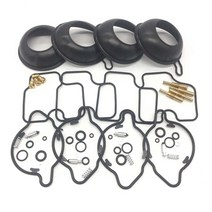 4SET for Honda CBR600 F4 1999-2000 Carburetor Repair Kit Plunger Diaphragm Part, 01 Black, 01 Black
