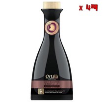 ORTALLI 오탈리 발사믹 식초 IGP 모데나 컨테이너 8.5oz(250ml) 4팩